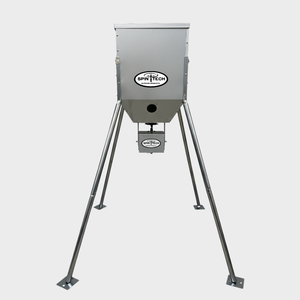 Traditional 12 Volt 300LB Stand and Fill Feeder – SpinTech