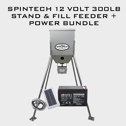 Traditional 12 Volt 300LB Stand and Fill Feeder