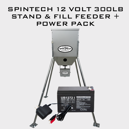 Traditional 12 Volt 300LB Stand and Fill Feeder